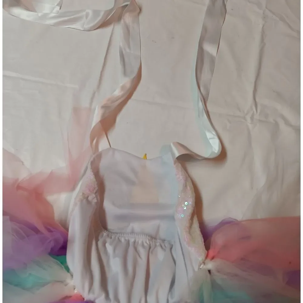 Unicorn Tutu Dress for Girls Birthday Party Cosplay Princess Costume Sz 2T